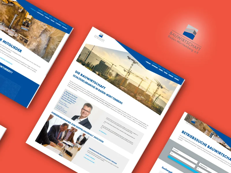 Bauwirtschaft BW – Screenshot