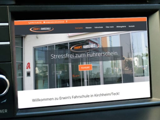 Fahrschulwebseite